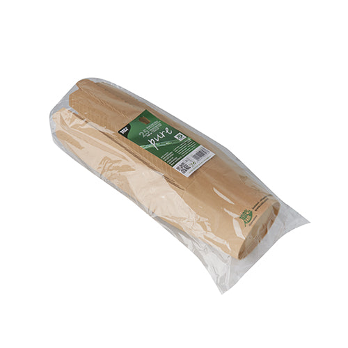 Snackboxen, Pappe rund 760 ml 9,8 cm x 10 cm x 8,8 cm braun