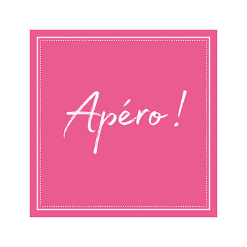 Servietten, 3-lagig 1/4-Falz 25 cm x 25 cm fuchsia "Apero"