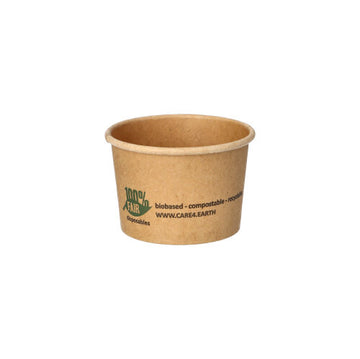 Portionsbecher, Pappe 45 ml Ø 6 cm · 4,1 cm braun