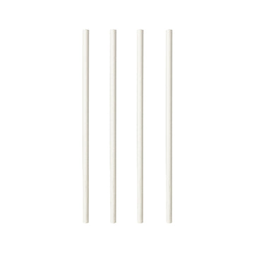 Shake-Halme, Papier "pure" Ø 8 mm · 25 cm weiss