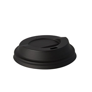 Dom-Deckel, C-PLA rund Ø 8 cm · 2,1 cm schwarz