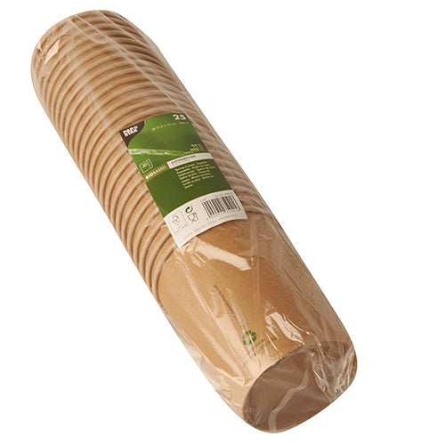 Suppenbecher, Pappe rund 940 ml Ø 11,5 cm · 13 cm braun