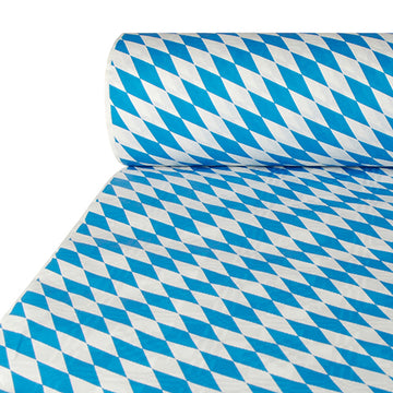 Papiertischtuch mit Damastprägung 50 m x 1 m "Bayrisch Blau"