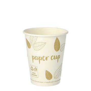 Trinkbecher, Pappe "pure" 0,2 l Ø 8 cm · 9,2 cm "ZERO"