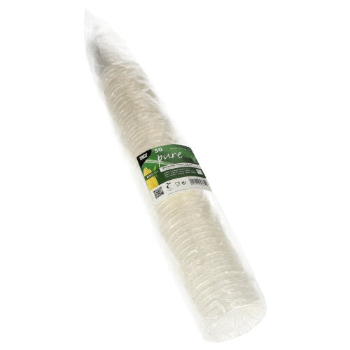 Kaltgetränkebecher, PLA "pure" 0,2 l Ø 7,03 cm · 9,7 cm glasklar einzeln gehüllt