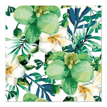 Servietten, 3-lagig 1/4-Falz 33 cm x 33 cm "Tropic"