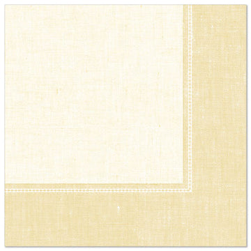 Servietten "ROYAL Collection" 1/4-Falz 40 cm x 40 cm champagner "Linum"