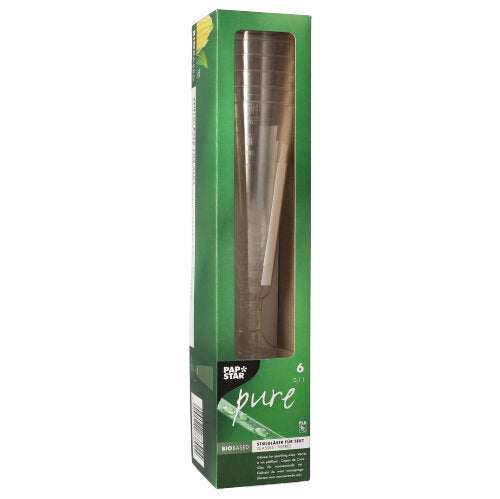 Stiel-Gläser für Sekt, PLA "pure" 0,1 l Ø 5,5 cm · 16,5 cm glasklar mit glasklarem Fuß