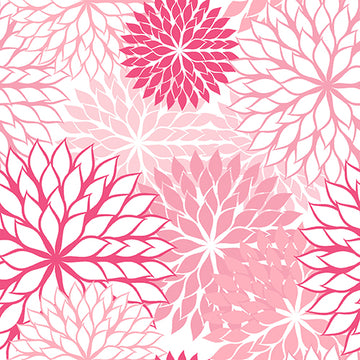 Servietten, 3-lagig 1/4-Falz 40 cm x 40 cm rose "Floralies"