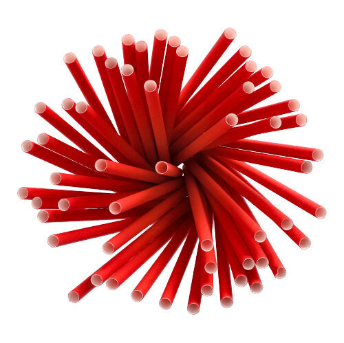 Shake-Halme, Papier Ø 8 mm · 25 cm rot
