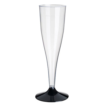 Stiel-Gläser für Sekt, PS 0,1 l Ø 5 cm · 17,5 cm glasklar