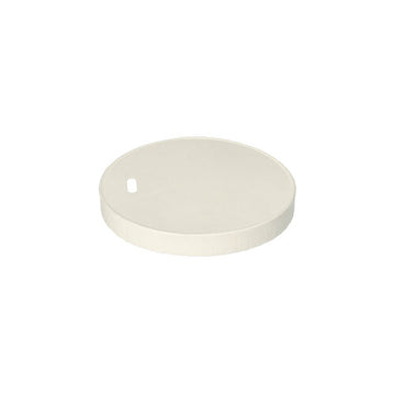 Deckel für Trinkbecher, Pappe rund Ø 8 cm weiss