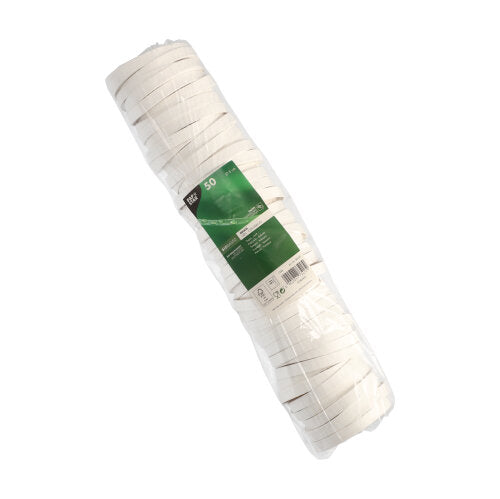 Deckel für Trinkbecher, Pappe rund Ø 8 cm weiss