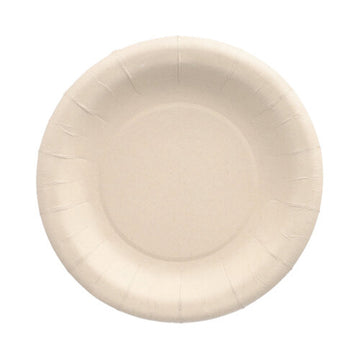 Teller, Agrarreste "pure" rund Ø 18 cm weiss