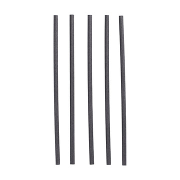 Trinkhalme, Papier Ø 6 mm · 20 cm schwarz