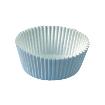 Backförmchen rund Ø 5 cm · 2,5 cm weiss