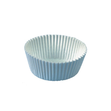 Backförmchen rund Ø 3,5 cm · 1,9 cm weiss