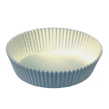 Backförmchen rund Ø 6,5 cm · 2 cm weiss