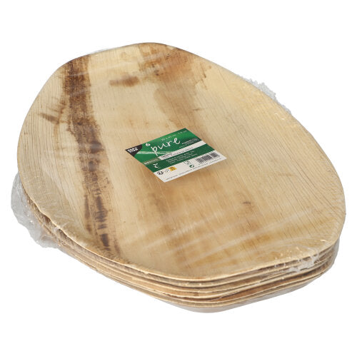 Tabletts, Palmblatt "pure" oval 3 cm x 43 cm x 29 cm natur