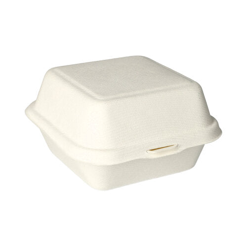 Hamburger-Boxen, Zuckerrohr "pure" 8 cm x 14 cm x 15 cm