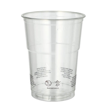 Trinkbecher R-PET 0,4 l Ø 9,5 cm · 12,3 cm glasklar
