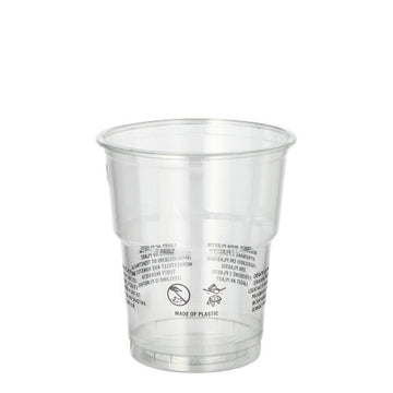 Trinkbecher R-PET 0,2 l Ø 7,8 cm · 8,9 cm glasklar