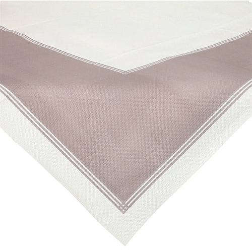 Mitteldecken, stoffähnlich, Vlies "soft selection plus" 80 cm x 80 cm grau "Frame"