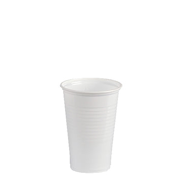 Trinkbecher, PP 0,2 l Ø 7,03 cm · 9,9 cm weiss