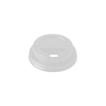 Dom-Deckel, PS "To Go" rund Ø 6,3 cm · 2 cm weiss