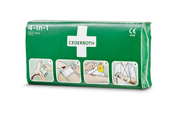 "Cederroth" 4 in 1 Blutstiller Wundverband Set, 3-teilig