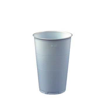 Trinkbecher, PP 0,3 l Ø 7,8 cm · 11,3 cm weiss