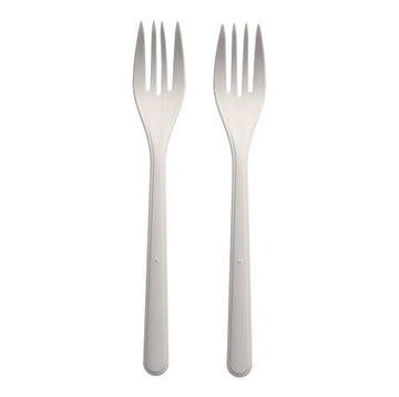 "Circulware" Mehrweg-Gabeln PP-MF 18,5 cm weiss extra stabil