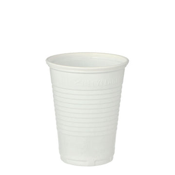 Trinkbecher PP 0,18 l Ø 7 cm · 8,6 cm weiss