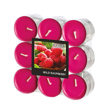 "GALA" Duftlichte Ø 37,5 mm · 16,6 mm weinrot - Wild Raspberry