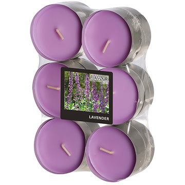"GALA" Maxi Duftlichte Ø 58 mm · 24 mm violett - Lavender