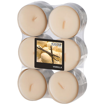 "GALA" Maxi Duftlichte Ø 58 mm · 24 mm creme - Vanilla