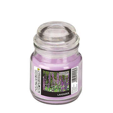 "GALA" Bonbonglas mit Wachsfüllung Ø 60 mm · 85 mm violett - Lavender