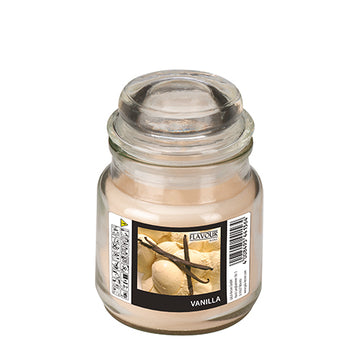 "GALA" Bonbonglas mit Wachsfüllung Ø 60 mm · 85 mm creme - Vanilla
