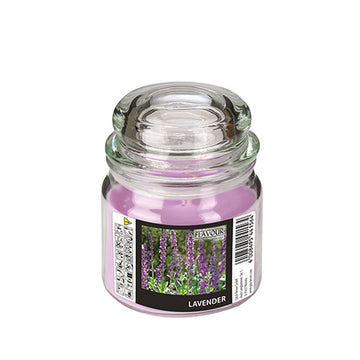 "GALA" Bonbonglas mit Wachsfüllung, MAXI Ø 90 mm · 120 mm violett - Lavender
