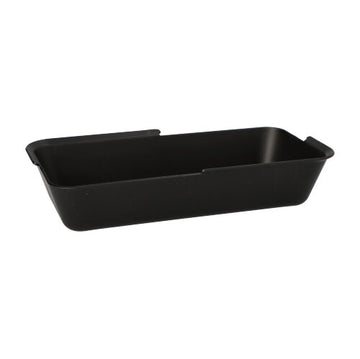 "Circulware" Mehrweg-Schalen Mix & Match eckig 4,7 cm x 11,7 cm x 23,4 cm schwarz