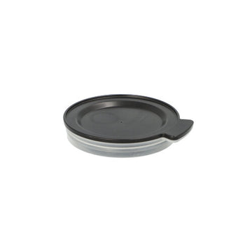 "Circulware" Mehrweg-Deckel für Trinkbecher PP rund Ø 8 cm · 1,5 cm schwarz