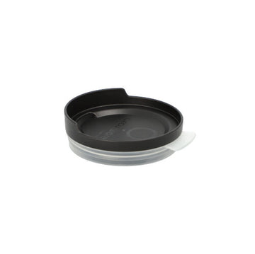 "Circulware" Deckel für Trinkbecher PP rund Ø 8 cm · 2,5 cm schwarz inkl. Trinköffnung