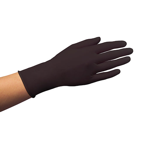 "WORK-INN/PS" Handschuhe, Nitril puderfrei "Black Soft" schwarz Größe: S