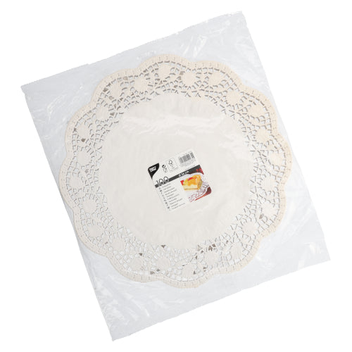 Tortenspitzen rund Ø 36 cm weiss