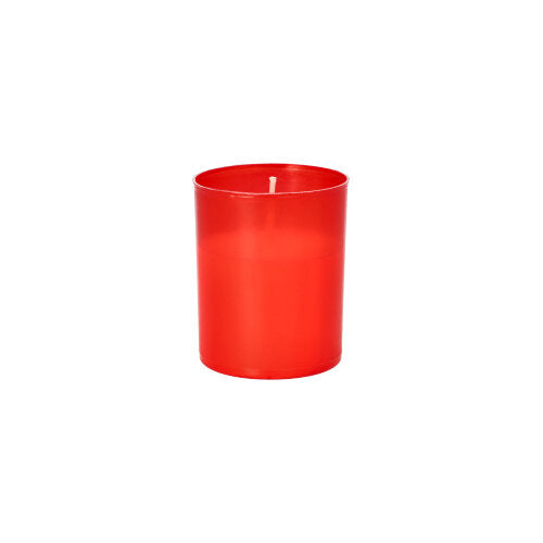 Grablichte "Stundenbrenner" Ø 5 cm · 6,5 cm rote Hülle