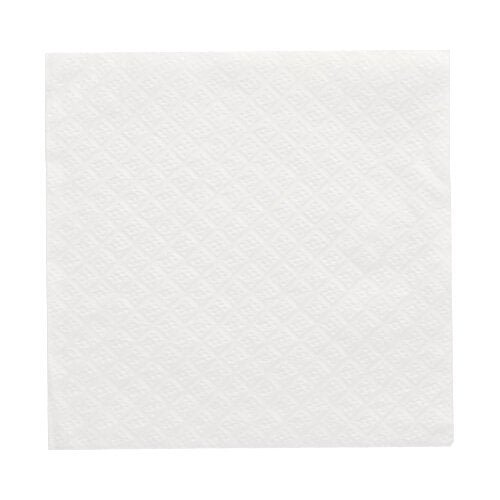 Servietten, 1-lagig 1/4-Falz 33 cm x 33 cm weiss