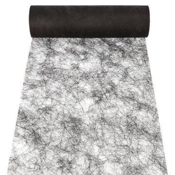 Dekoband "Sizoflor" 25 m x 30 cm schwarz