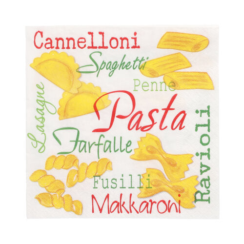 Servietten, 3-lagig 1/4-Falz 33 cm x 33 cm "Pasta"