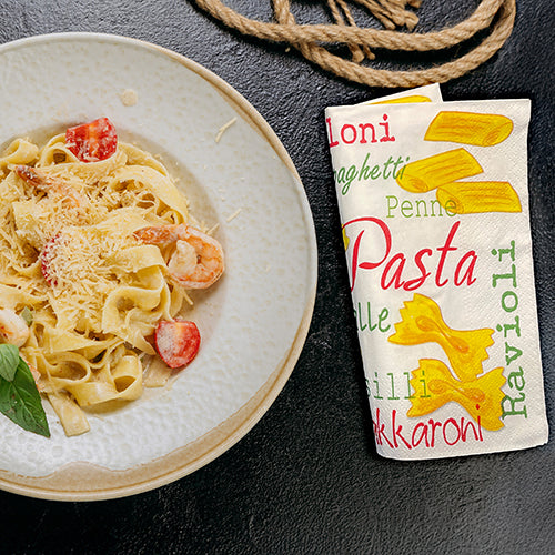 Servietten, 3-lagig 1/4-Falz 33 cm x 33 cm "Pasta"