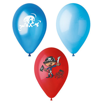 Luftballons Ø 29 cm farbig sortiert "Pirates"